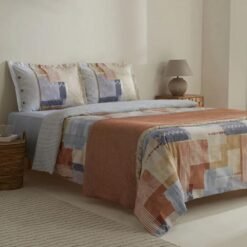 Alternative view of Karaca Home Simon 100% Cotton Double Duvet Cover Set with Blanket 200?220 cm, 8680214363539