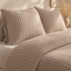 Alternative view of Karaca Home Elie Beige Double Bedspread Set 230 × 240 cm – 2 Pillowcases Included, 8680214364260