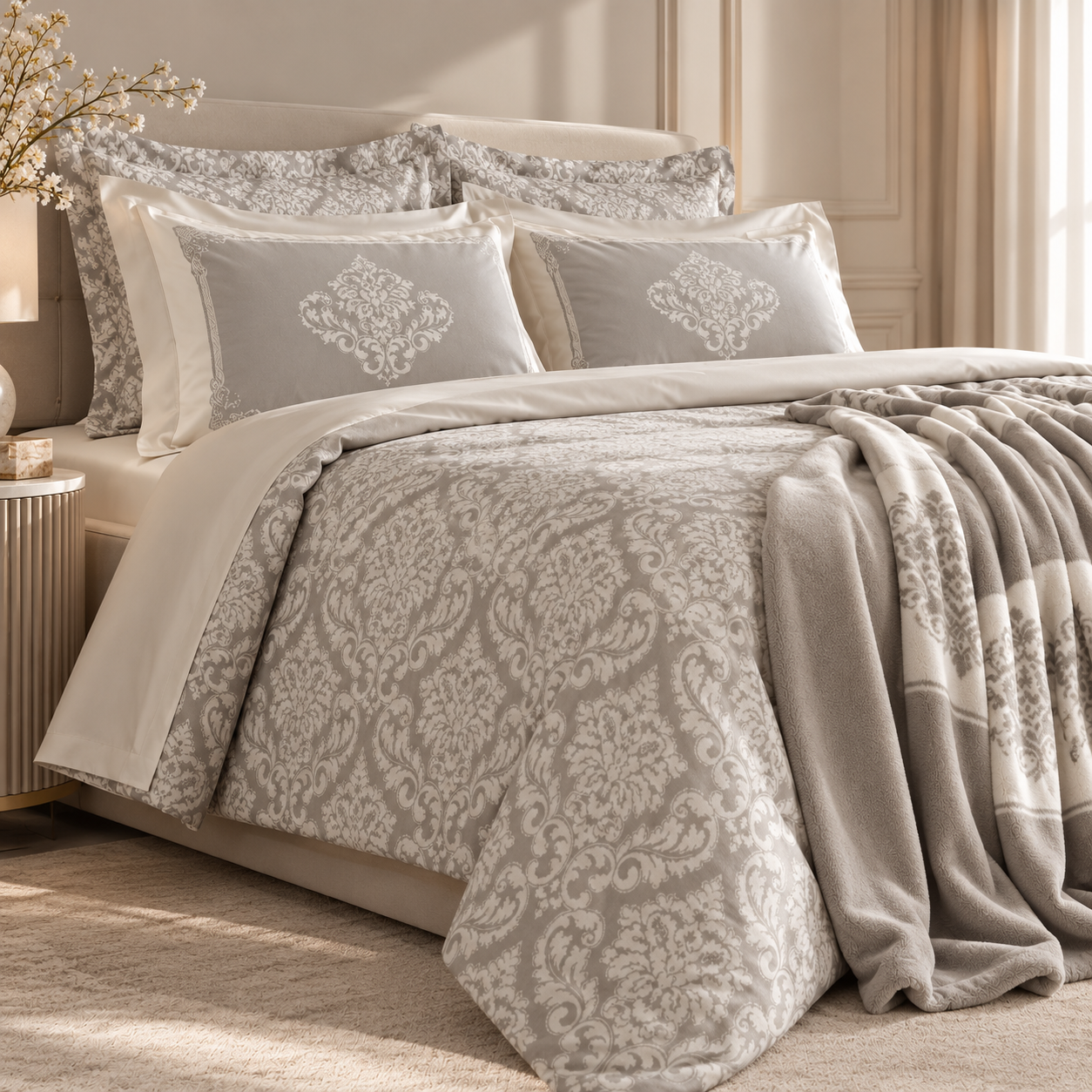 Karaca Home Timeless 8-Piece Bridal Set – Grey, 8680214365182 4 Karaca Home Timeless 8-Piece Bridal Set – Grey, 8680214365182 - Image 4