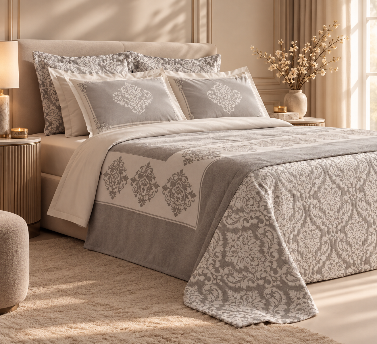 Karaca Home Timeless 8-Piece Bridal Set – Grey, 8680214365182 3 Karaca Home Timeless 8-Piece Bridal Set – Grey, 8680214365182 - Image 3