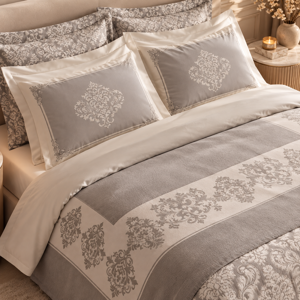 Karaca Home Timeless 8-Piece Bridal Set – Grey, 8680214365182 5 Karaca Home Timeless 8-Piece Bridal Set – Grey, 8680214365182 - Image 5