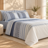 Karaca Home Nolan 100% Cotton Double Duvet Cover Set 200 × 220 cm, 8680214366592 12 Karaca Home Nolan 100% Cotton Double Duvet Cover Set 200 × 220 cm, 8680214366592 - Image 5
