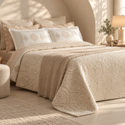 Alternative view of Karaca Home Helen 8-Piece Bridal Bedding Set – Beige, 8680214373385