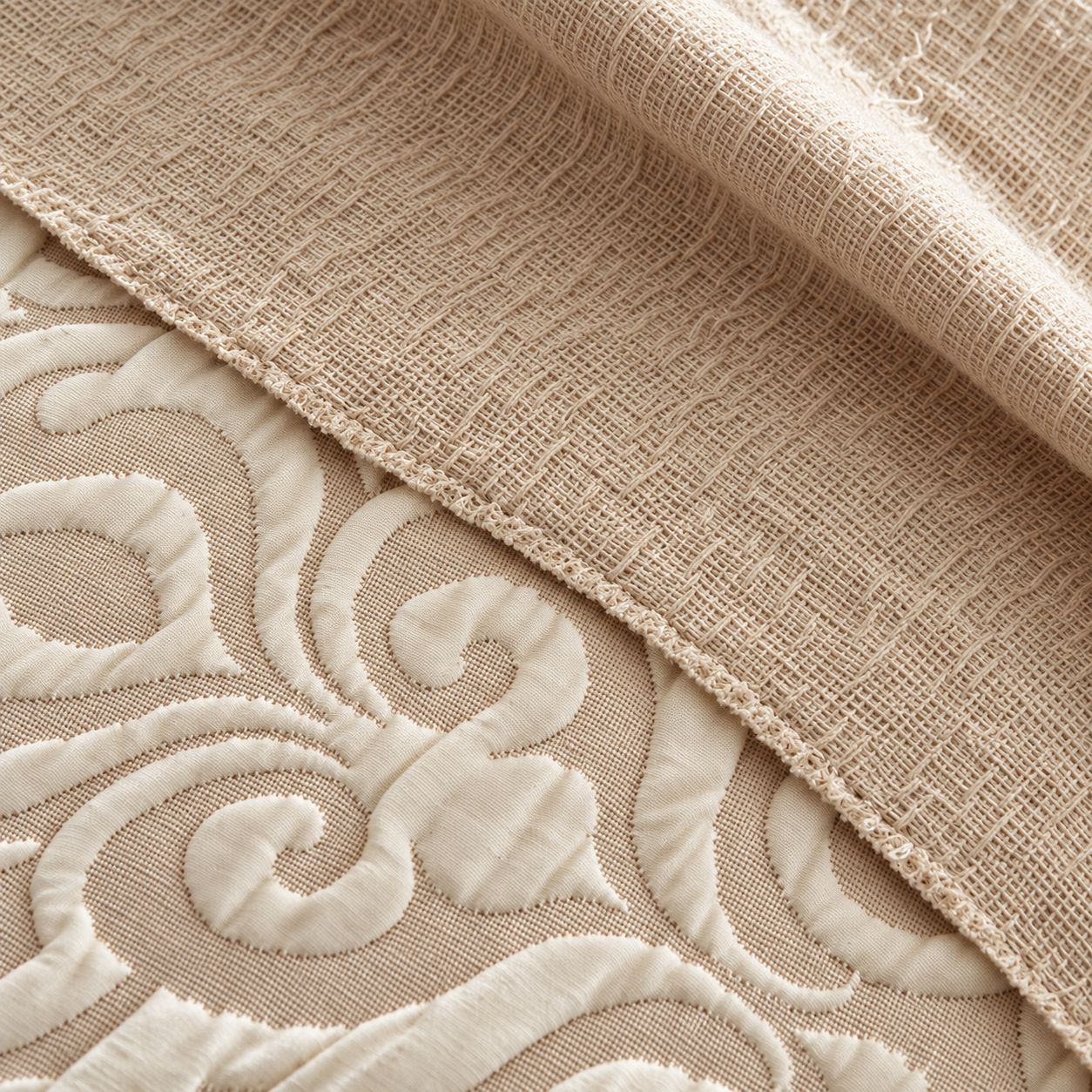 Karaca Home Helen 8-Piece Bridal Bedding Set – Beige, 8680214373385 7 Karaca Home Helen 8-Piece Bridal Bedding Set – Beige, 8680214373385 - Image 7