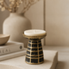 Karaca Home Felicie Candle Holder 12 cm - Black/Gold, 8680214387566 5 8680214387566