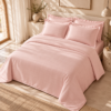 Karaca Home Royale King Size Duvet Cover Set 220 × 240 cm – Powder Pink, 8680214391433 7 Karaca Home Royale King Size Duvet Cover Set 220 × 240 cm – Powder Pink, 8680214391433 - Image 3