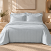Karaca Home Royale King Size Duvet Cover Set 220 × 240 cm – Light Blue, 8680214392171