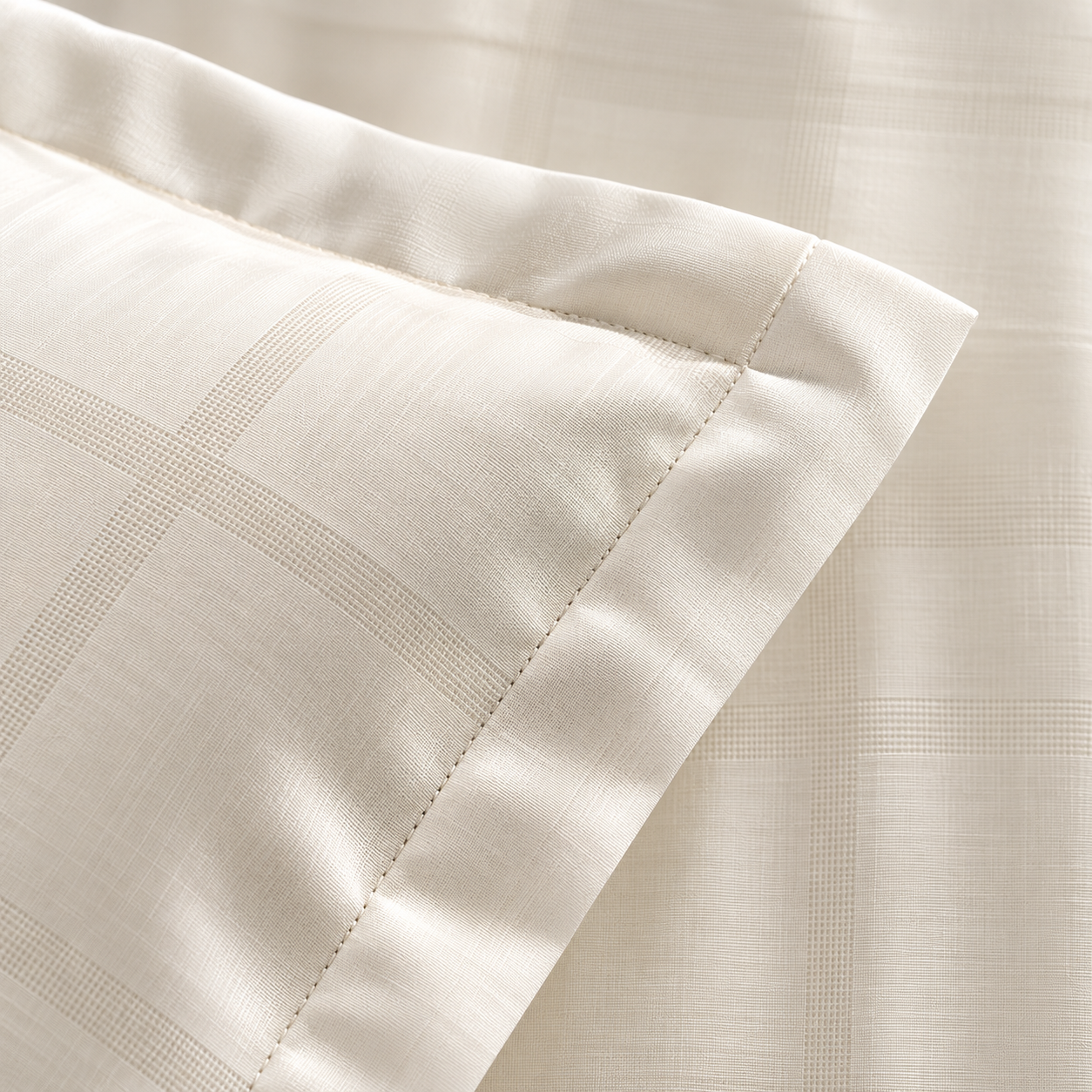 Karaca Home Royale 100% Cotton & Lyocell Double Duvet Cover Set 200 × 220 cm – White, 8680214392188 4 Karaca Home Royale 100% Cotton & Lyocell Double Duvet Cover Set 200 × 220 cm – White, 8680214392188 - Image 4
