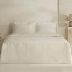 Karaca Home Royale King Size Duvet Cover Set 220x240 cm - White, 8680214392195