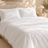Karaca Home Jemma Cotton Satin Double Duvet Cover Set 200 × 220 cm – White, 8680214397343 - Image 2