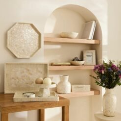 Alternative view of Karaca Home Carrie Rectangular Decorative Tray 39x29 cm, 8680214399637