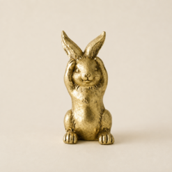 Alternative view of Karaca Home Helen Bunny "Not Listening" Figurine, 8680214400142