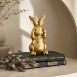 Karaca Home Helen Bunny "Not Watching" Trinket , 8680214400159