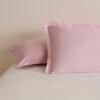 Karaca Home Basic Ruffled 2-Piece Cotton Pillowcase Set 50x70 cm - Powder Pink, 8680214401378