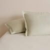 Karaca Home Basic Ruffled 2-Piece Pillowcase Set 50x70 cm - Sage, 8680214401385