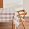 Karaca Home Luna Plaid PVC Tablecloth 100x140 cm - Red/White, 8680214401736