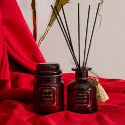 Alternative view of Karaca Home Authentic Series Rose Valley Scented Candle | Intense Woody Fragrance, 8680214401989