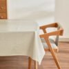 Karaca Home Luna PVC Tablecloth 140x200 cm - Beige Polka Dot, 8680214402245