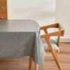 Karaca Home Luna PVC Tablecloth 140?200 cm - Anthracite Polka Dot, 8680214402252
