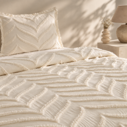 Alternative view of Karaca Home Arlina Geo Ecru Single Bedspread Set 160 × 240 cm, 8680214404607
