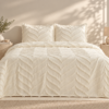 Karaca Home Arlina Geo Ecru Single Bedspread Set 160 × 240 cm, 8680214404607
