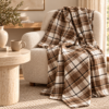 Karaca Home Flannel Throw TV Blanket – 120 × 150 cm, 8680214408438