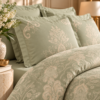Karaca Home Holly 80 Thread Count 100% Cotton Satin Double Duvet Cover Set 200 × 220 cm – Mint, 8680214409992 11 Karaca Home Holly 80 Thread Count 100% Cotton Satin Double Duvet Cover Set 200 × 220 cm – Mint, 8680214409992 - Image 6