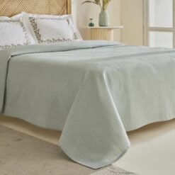 Karaca Home Roshell 100% Cotton Single Pike Set 160x220 cm - Sage, 8680214410257