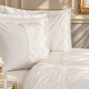 Karaca Home Lula Embroidered 100% Cotton Double Duvet Cover Set 200 x 220 cm, 8680214410714 5 Karaca Home Lula Embroidered 100% Cotton Double Duvet Cover Set 200 x 220 cm, 8680214410714 - Image 2