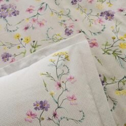 Alternative view of Karaca Home Eliana 100% Cotton Single Duvet Cover Set 160x220 cm - Lilac, 8680214416075