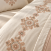 Karaca Home Kelsey Embroidered 100% Cotton Double Duvet Cover Set 200 x 220 cm, 8680214416938 - Image 4