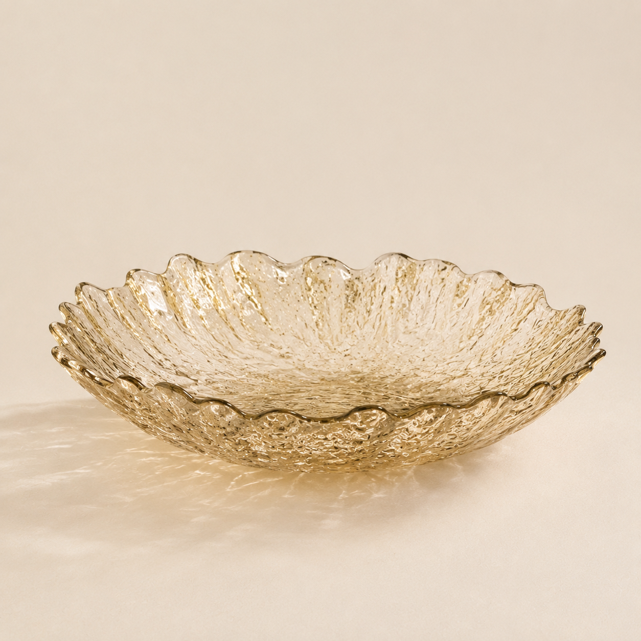 Karaca Home Jolie Gold Decorative Plate 33 cm, 8680214417560 2 Karaca Home Jolie Gold Decorative Plate 33 cm, 8680214417560 - Image 2