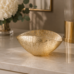 Karaca Home Jolie Decorative Bowl – Gold, 8680214417577