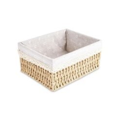 Alternative view of Karaca Olive Bread Basket 26 cm - Beige Cream | Wicker Serving Basket, 8683650326113