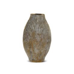 Alternative view of Karaca Novara Decorative Vase 33 cm - Textured Ceramic, 8683650330912
