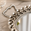 Karaca Home Corrine Polyresin Tray With Mirror Base 51 x 31.5 cm, 8683650340676 - Image 2