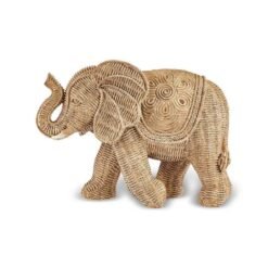 Alternative view of Karaca Renato Elephant Figurine - Natural Beige, 8683650340713