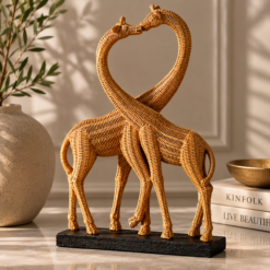 Karaca Majorca Giraffe Figurine - Natural Beige , 8683650340720