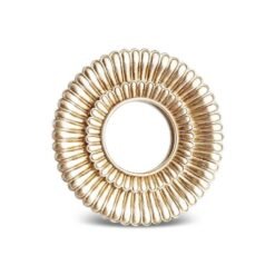 Alternative view of Karaca Elenor Gold Decorative Wall Mirror 21.5 cm, 8683650340829