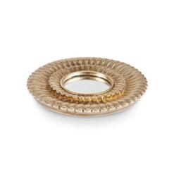 Alternative view of Karaca Elenor Gold Decorative Wall Mirror 33 cm, 8683650340836