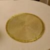 Karaca Kristina 2-Piece Gold Placemat Set 38 cm, 8683650341895