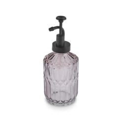 Alternative view of Karaca Home Bellino 3-Piece Bathroom Accessory Set - Smoke Grey Glass, 8683650348245