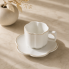Karaca Ezgi 6-Piece Coffee Cup Set with Saucers 90 ml, 8683650366201 9 Karaca Ezgi 6-Piece Coffee Cup Set with Saucers 90 ml, 8683650366201 - Image 2
