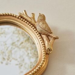 Alternative view of Karaca Home Lenora Gold Mirror Base Decorative Tray 17x13.5 cm, 8683650367482