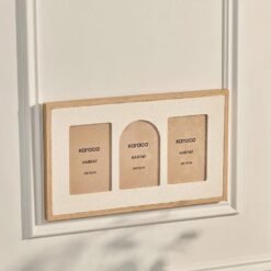 Alternative view of Karaca Habitat Emberly 3-Piece Wooden Photo Frame , 8683650383253