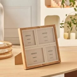 Alternative view of Karaca Habitat Rune 4-Piece Wooden Photo Frame 27.8x22.8 cm, 8683650383260
