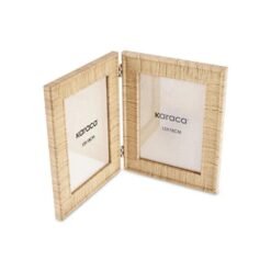 Alternative view of Karaca Elowen 2-Piece Foldable Photo Frame Set 13x18 cm - Cream, 8683650383277