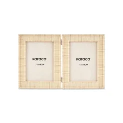 Alternative view of Karaca Elowen 2-Piece Foldable Photo Frame Set 13x18 cm - Cream, 8683650383277
