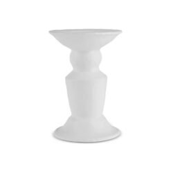 Karaca Stone Candle Holder 18.7 cm - White, 8683650383338