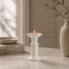 Karaca Stone Candle Holder 27 cm - White, 8683650383345 4 8683650383345